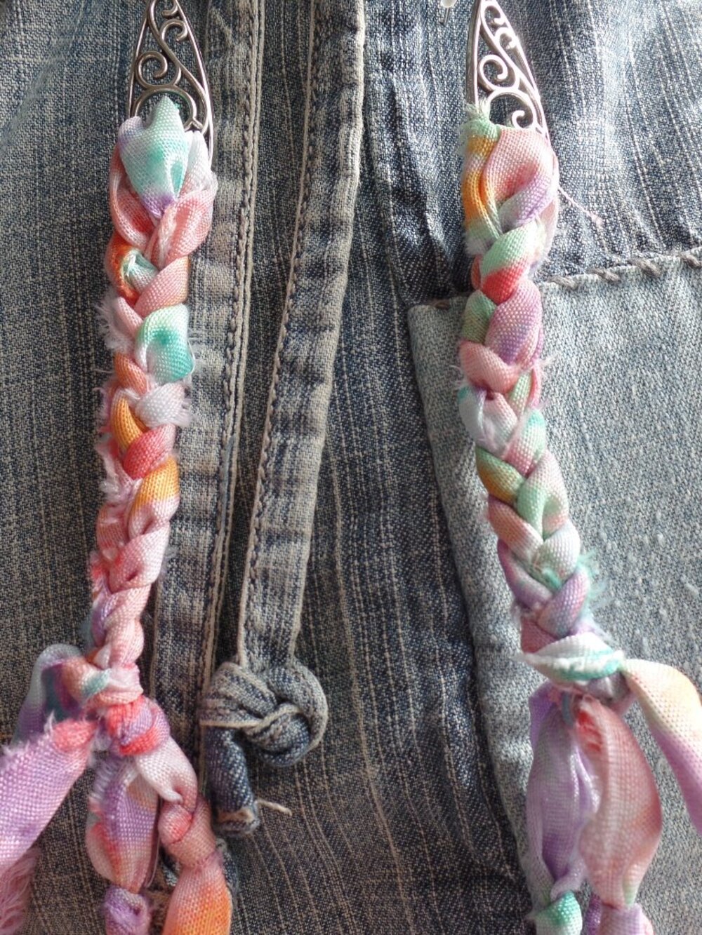 Hand Crafted SWAG Earrings GROOVY - Picture 3 of 7